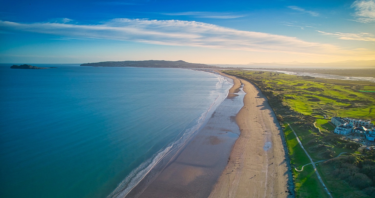 Portmarnock Beach and Hotel